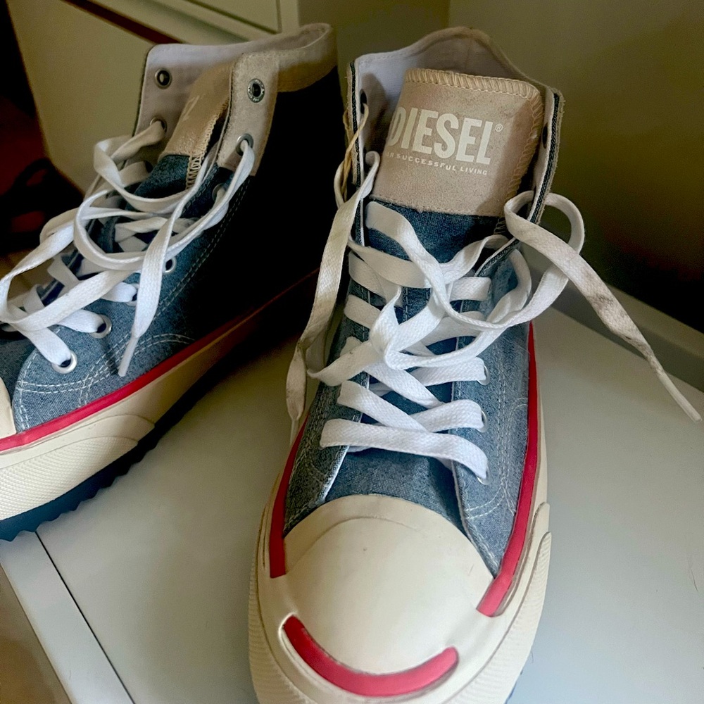 Diesel fabric sneakers. New
